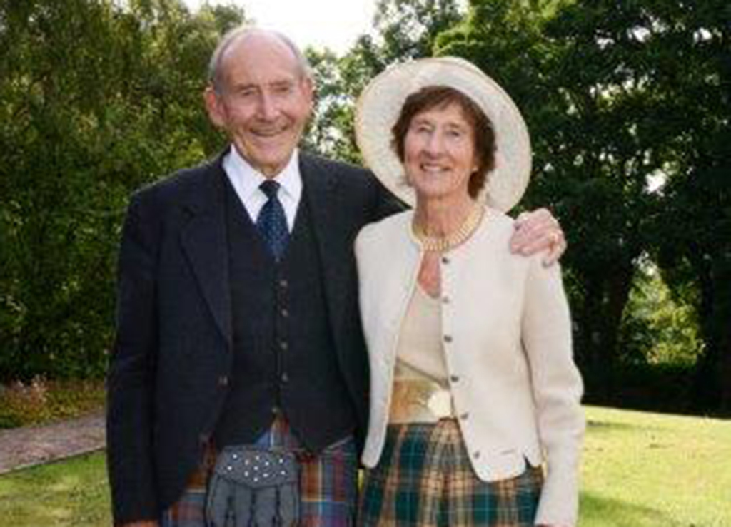 Douglas and Deirdre Kinloch Anderson (Photo: Lizzie Johnston)