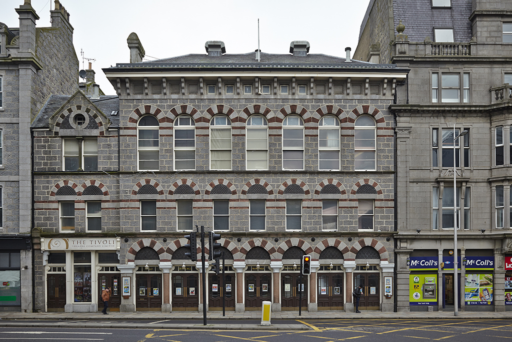 The exterior of Aberdeen's Tivoli Theatre
