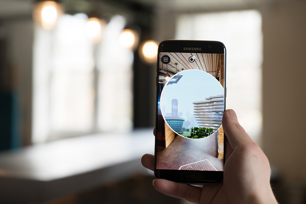 A view of the V&amp;A Museum in Dundee on the new app