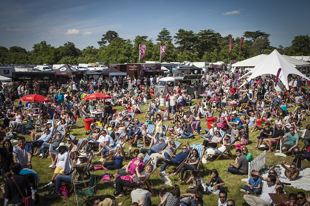 Foodies Festivals always draw a big crowd