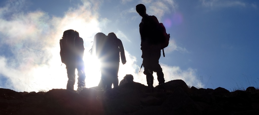 Outdoors hillwalking