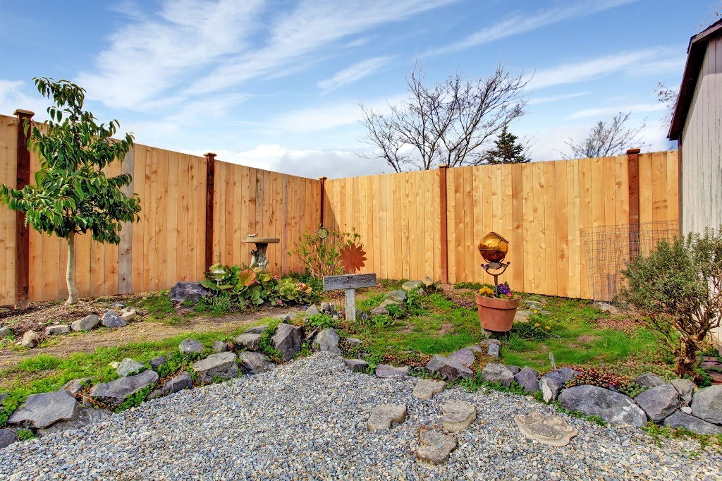 A good fence adds to the security of your garden