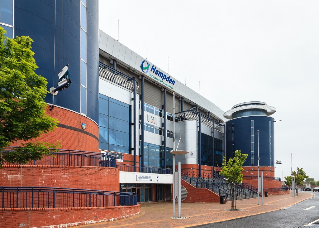 Hampden Park hosts the Scottish Football Museum