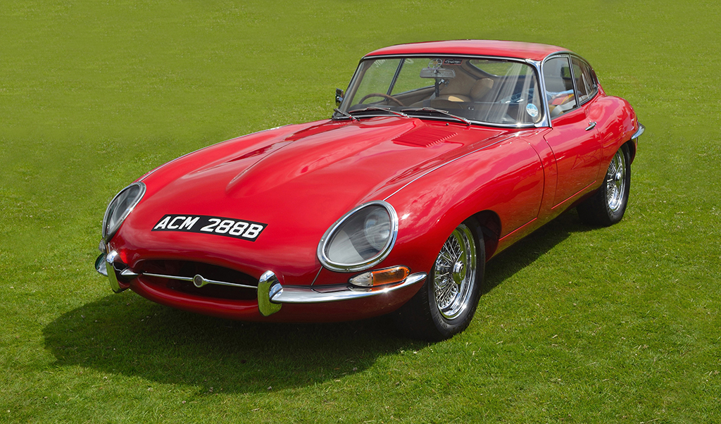 An E-Type Jaguar