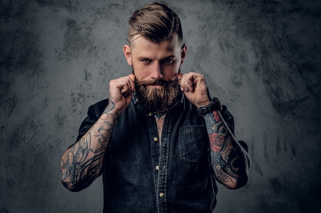 Beards and tattoos are in the top 30 cool things for 2018