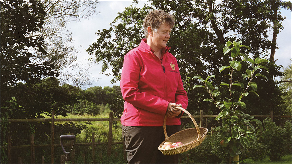 The education gardener at Dumfries House is Chris Jones