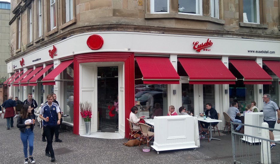 The Eusebi Deli and Restaurant in Glasgow