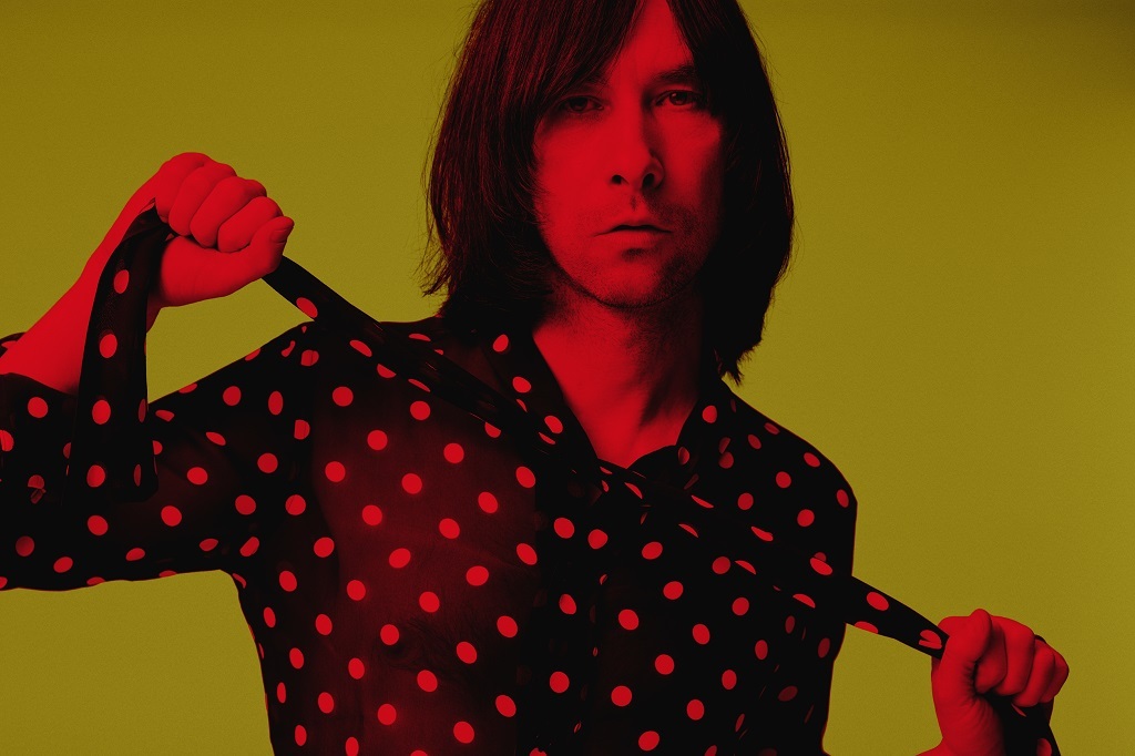 Lead singer of Primal Scream Bobby Gillespie