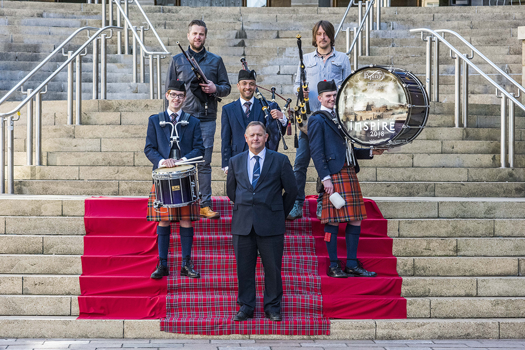 Piping Live! 2018 is launched in Glasgow (Photo: Chris Watt)