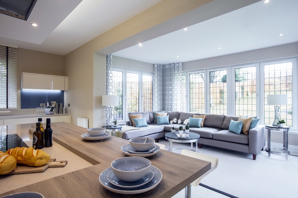 The Cramond kitchen and sun room 