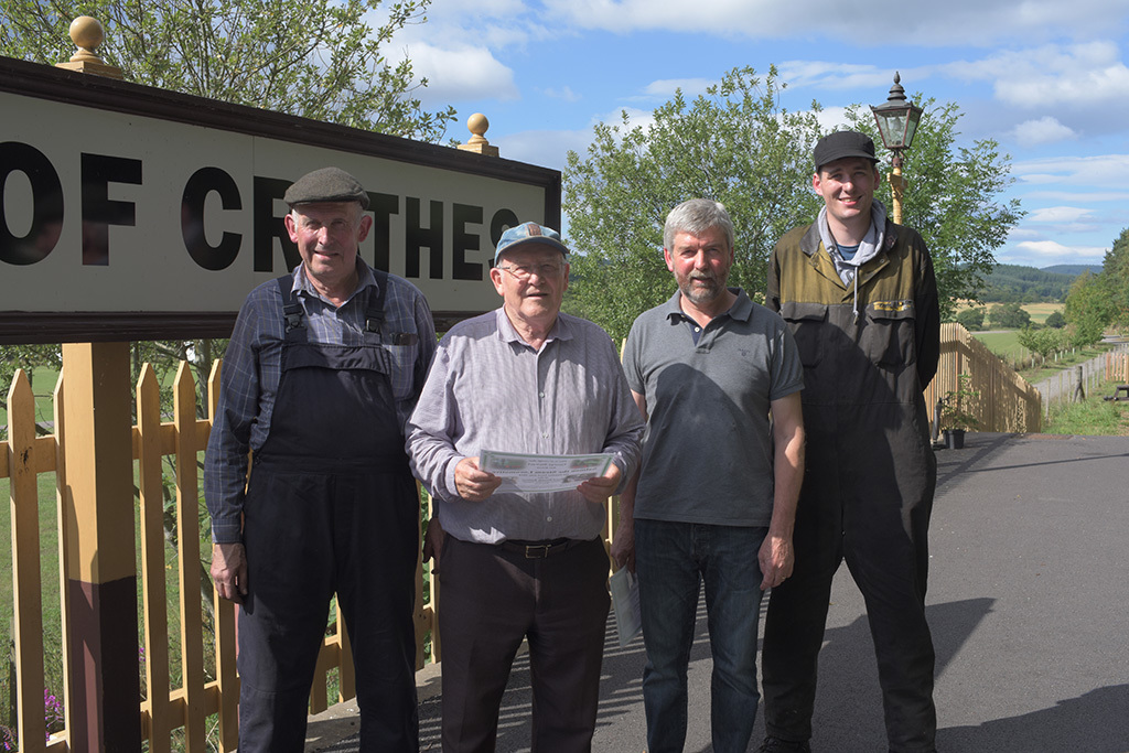 Volunteers at the Royal Deeside Railway 