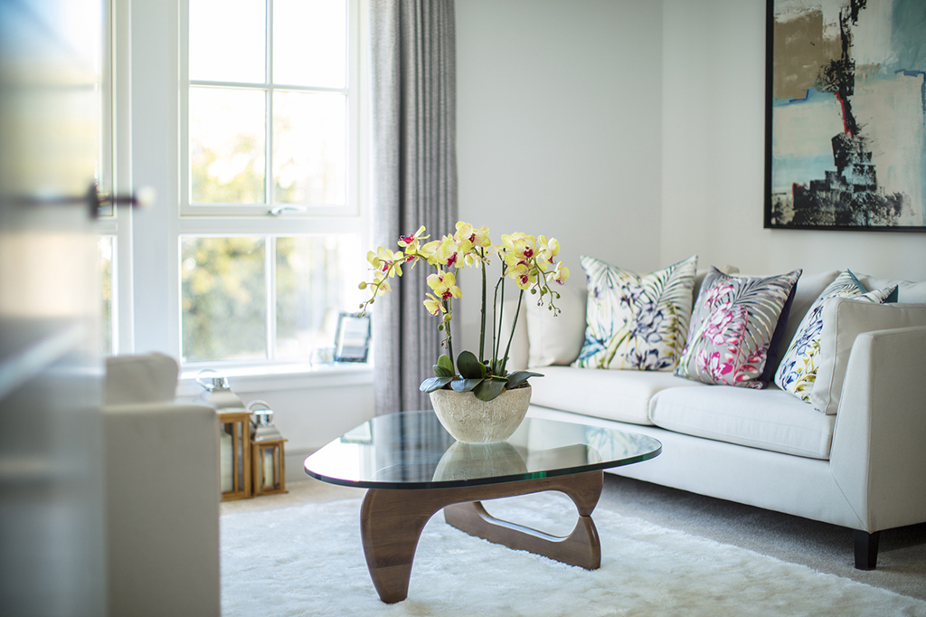 Inside one of the homes at  The Walled Gardens in St Andrews