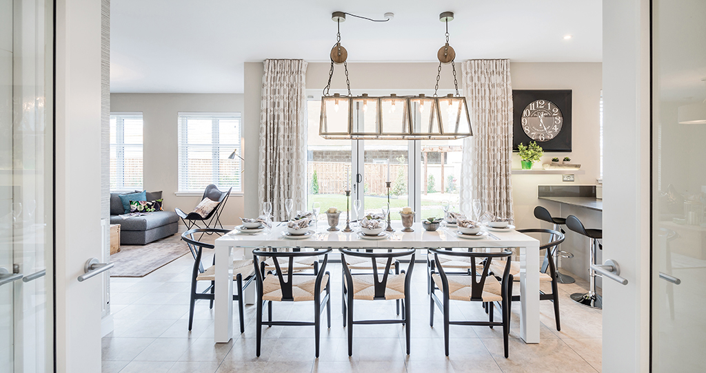 The stylish interior of the new CALA Homes