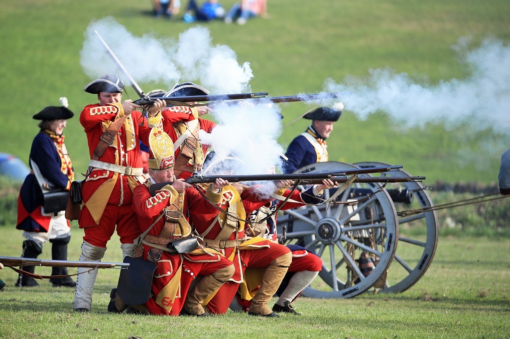 The Battle of Prestonpans Living History and Re-Enactment Weekend at Greenhills, East Lothian