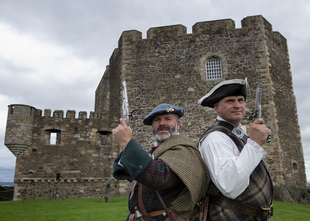 Blackness Castle featured in Outlander, and drew a large crowd last weekend (Photo: Historic Environment Scotland)
