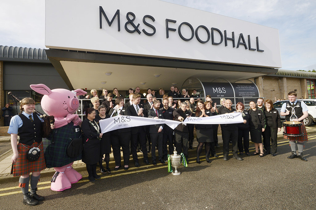 The M&amp;S foodhall opening in Oban this year