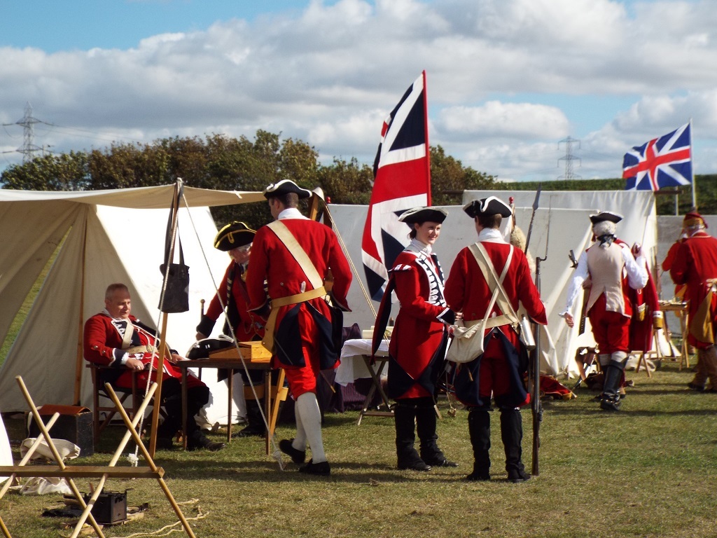 Visitors will be able to look round a Redcoat camp at Prestonpans