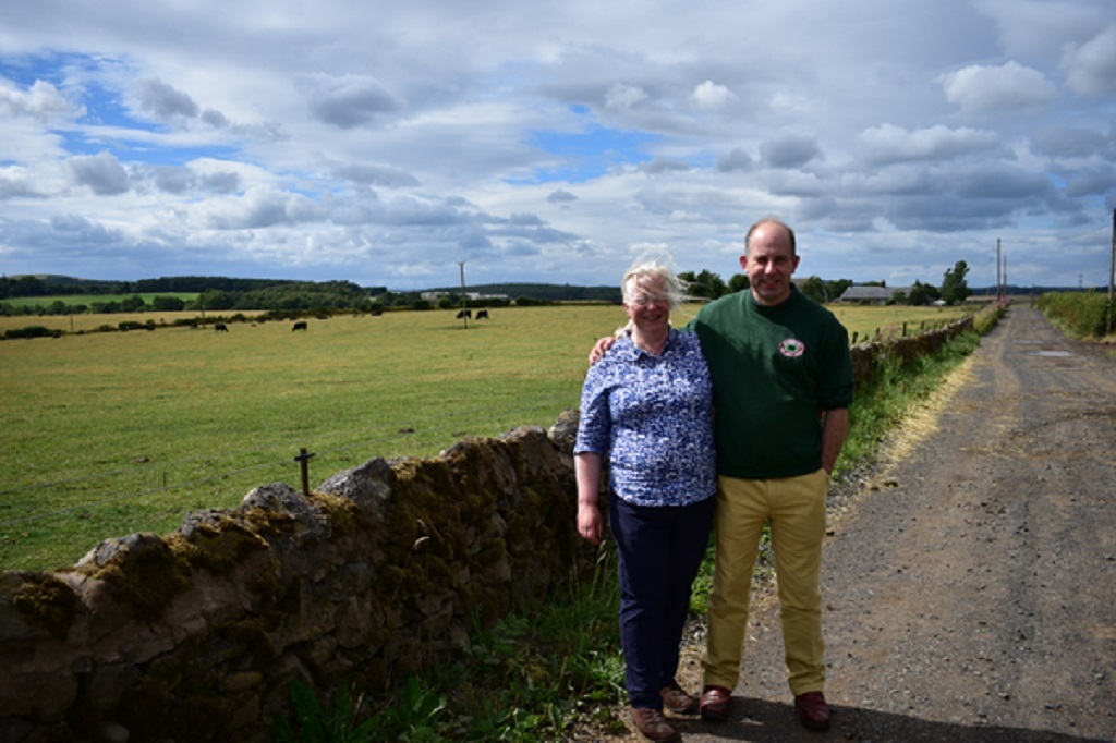 Hardiesmill owners Alison and Robin Tuke