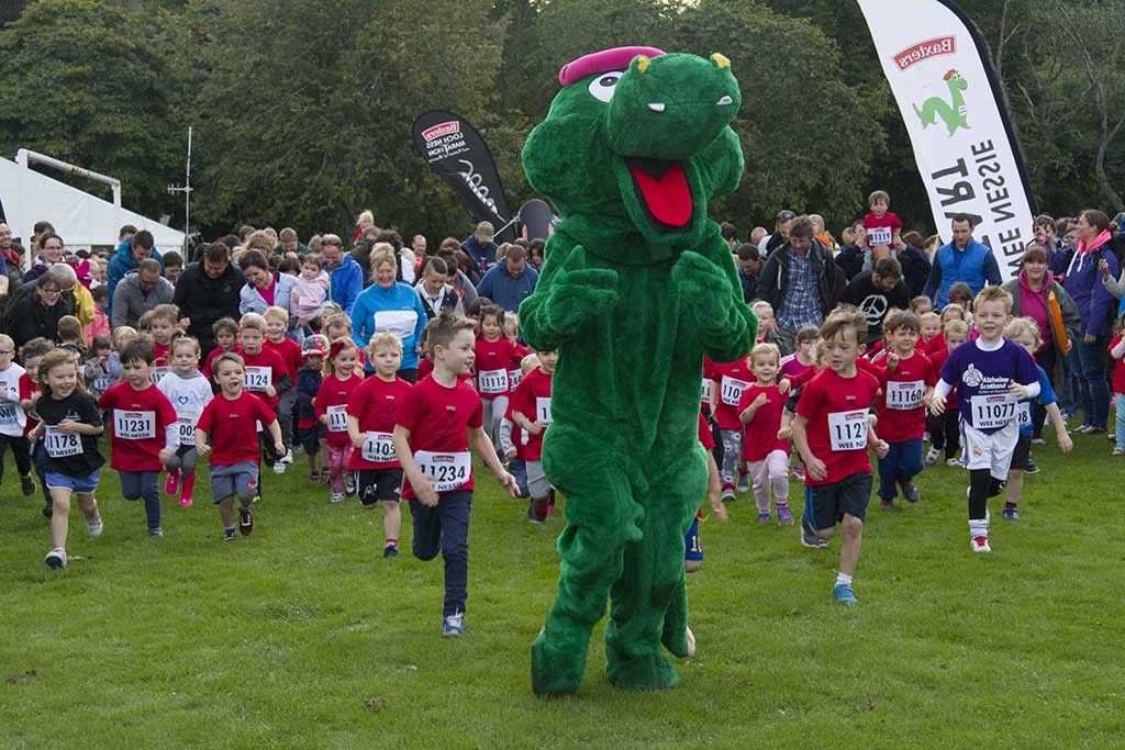 There's fun for younger runners too in Inverness