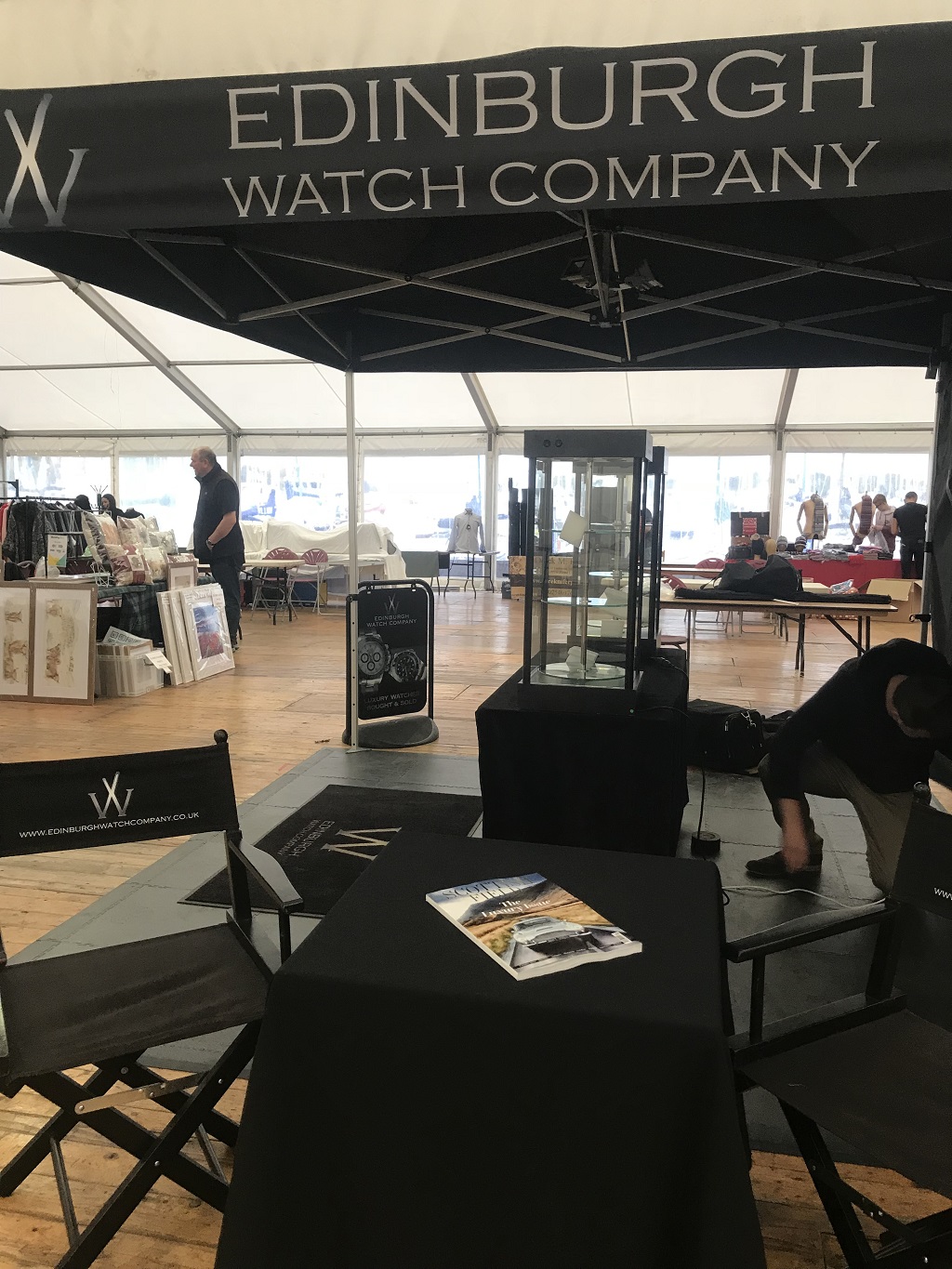 Our friends at the Edinburgh Watch Company are attending Scotland's Boat Show
