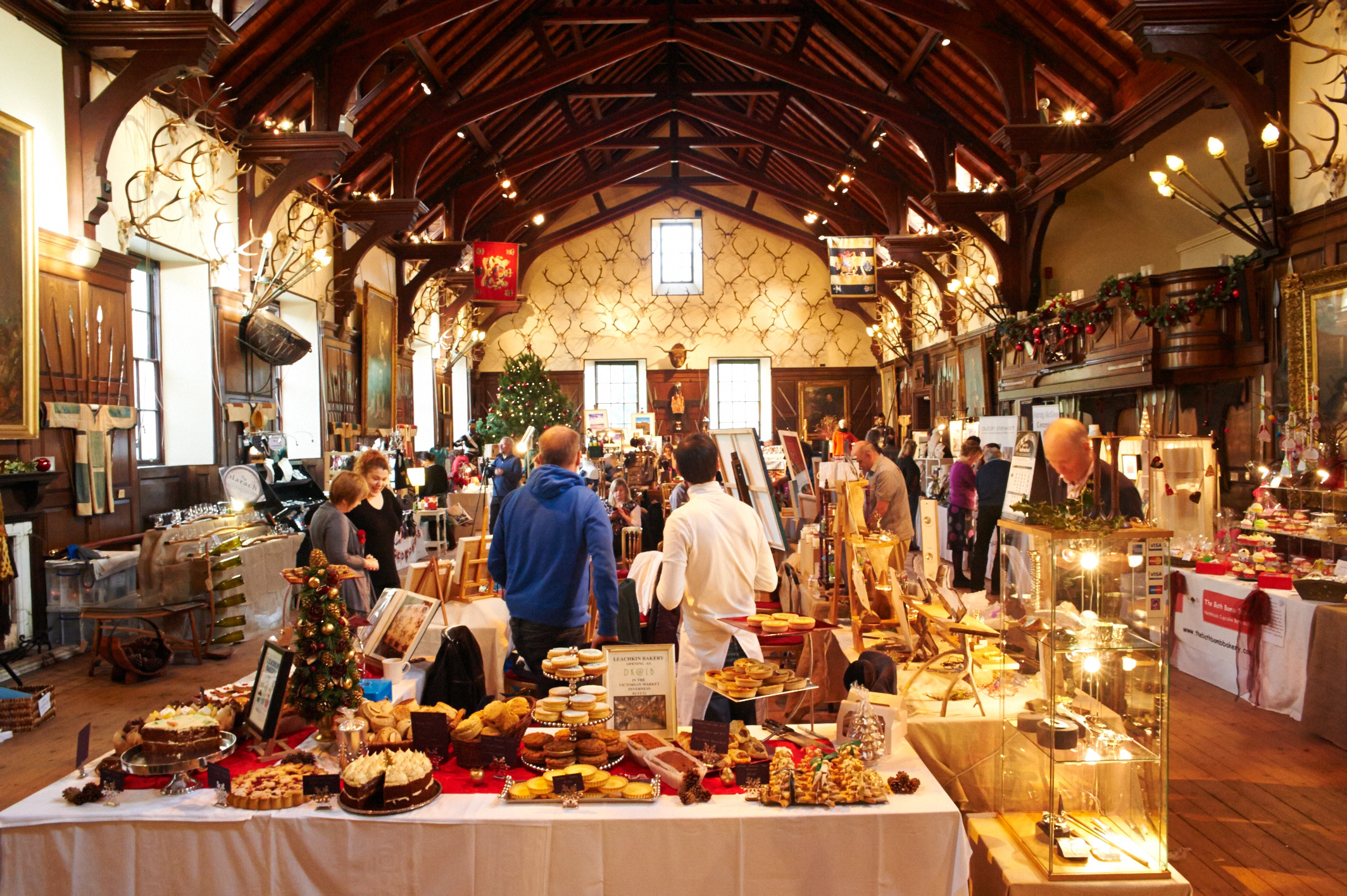 The Blair Castle Christmas fair