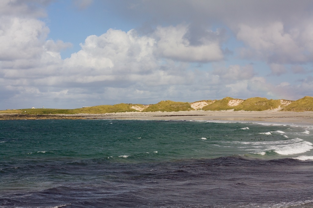 Cula Bay beach on the isle of Benbecula in the Outer Hebrides
