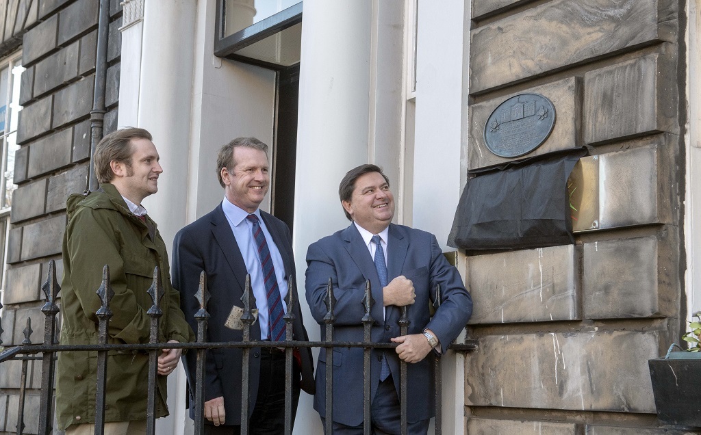 Scots stonemasons who were instrumental in the construction of the White House have been honoured in their home city of Edinburgh today (Photo: Historic Environment Scotland/ Donald MacLeod)  