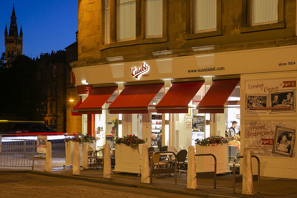 The Eusebi Deli in Glasgow (Photo: Gerardo Jaconelli)