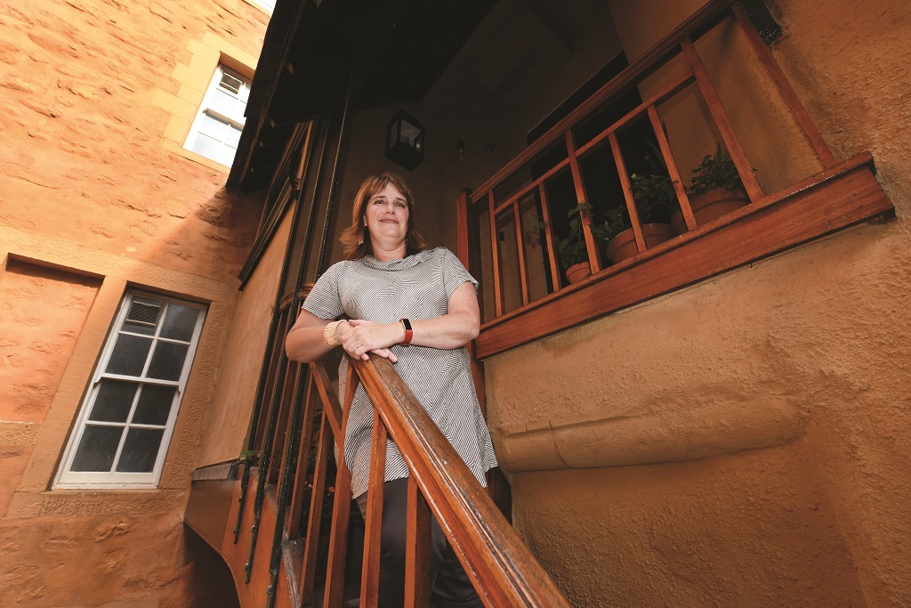 Scottish Historic Buildings Trust CEO Una Richards. Photo: Angus Blackburn