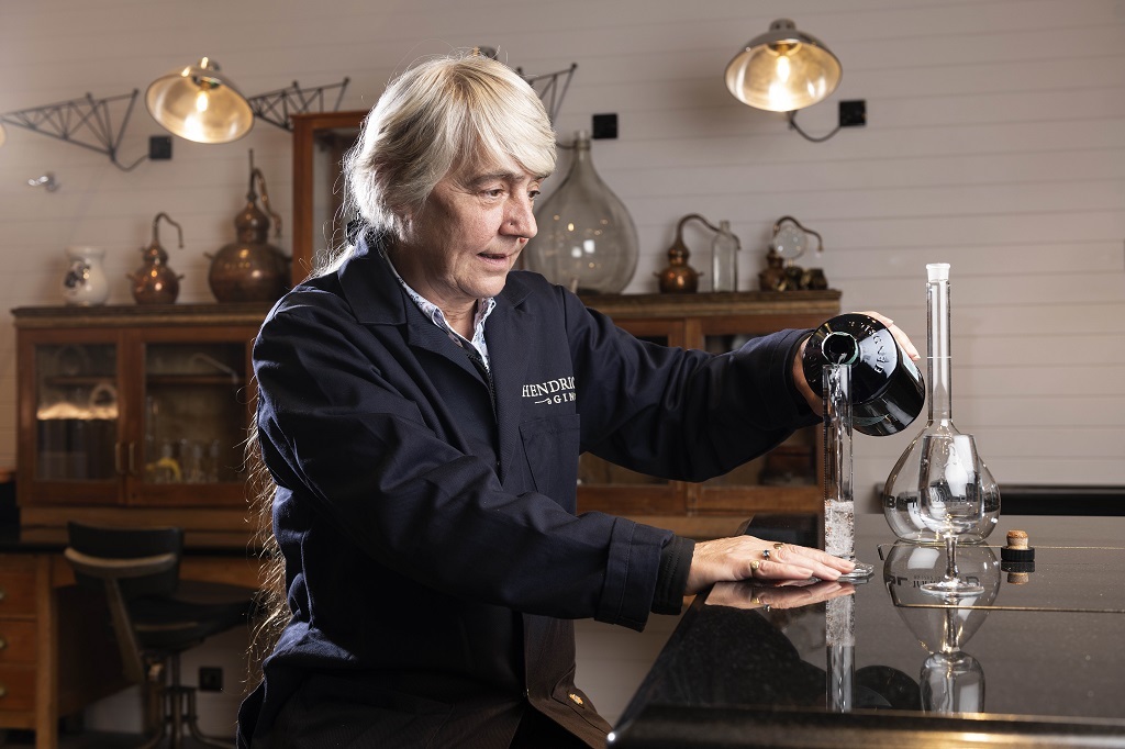 Hendrick's master distiller Lesley Gracie