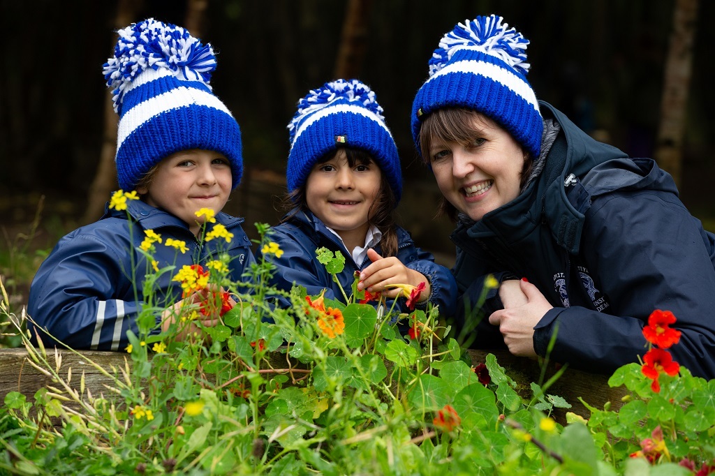 There's fun for all at Kelvinside Academy’s Forest School (Photo: Martin Shields)
