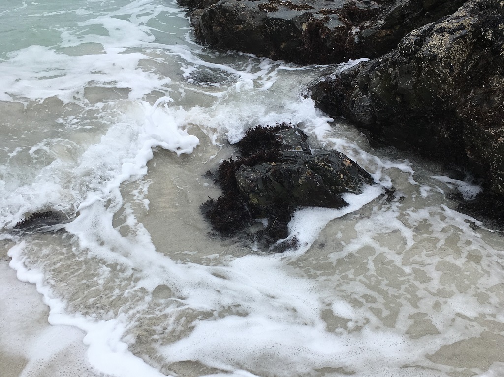 Enjoying watching waves on a beach are good for your health (Photo: Karen MacKelvie)