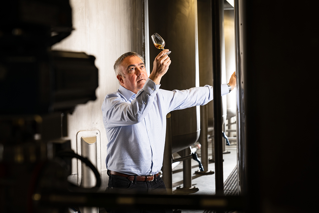 The Clydeside Distillery manager, Alistair McDonald.