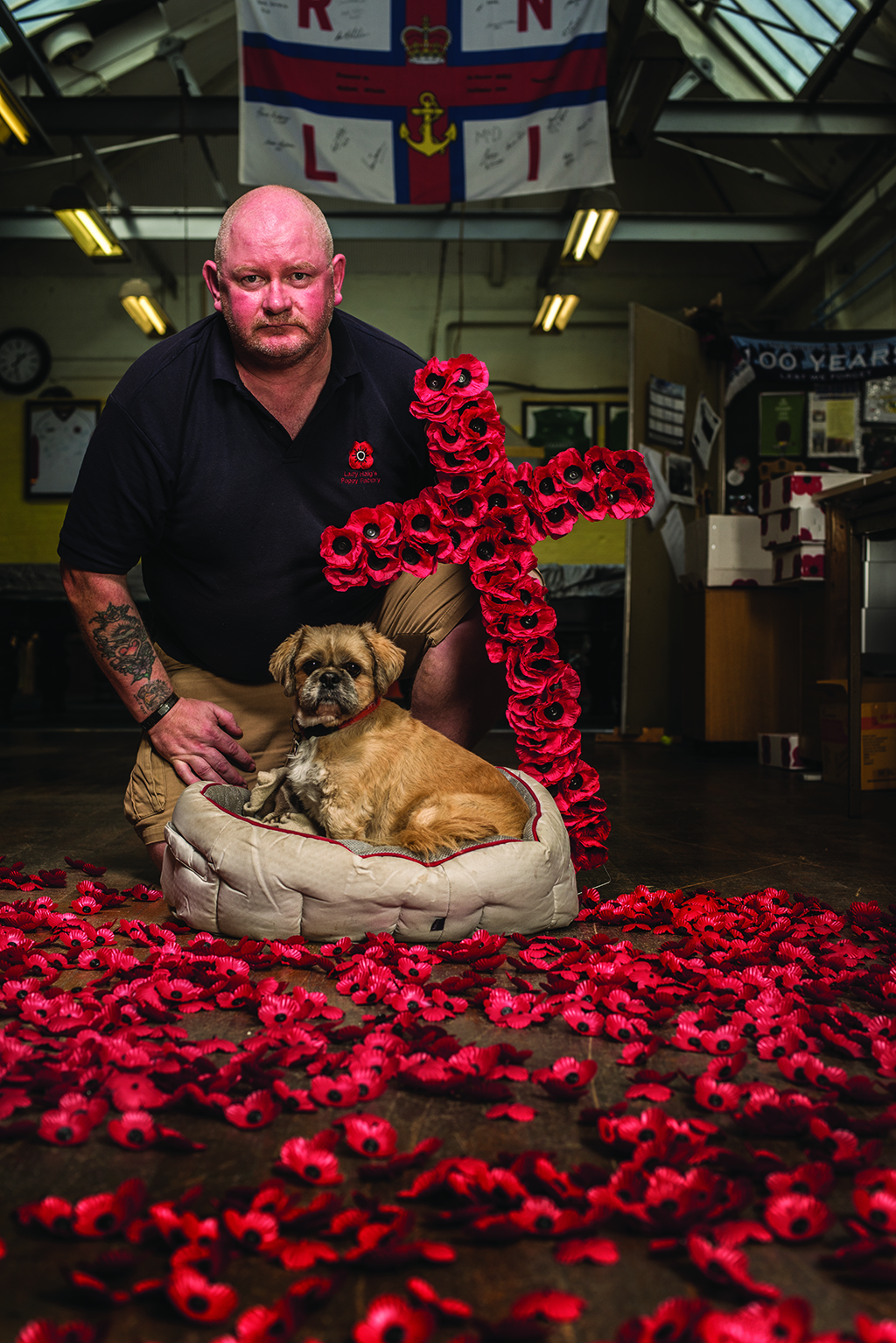 David Graham and dog Gizmo (Photo: Angus Blackburn)