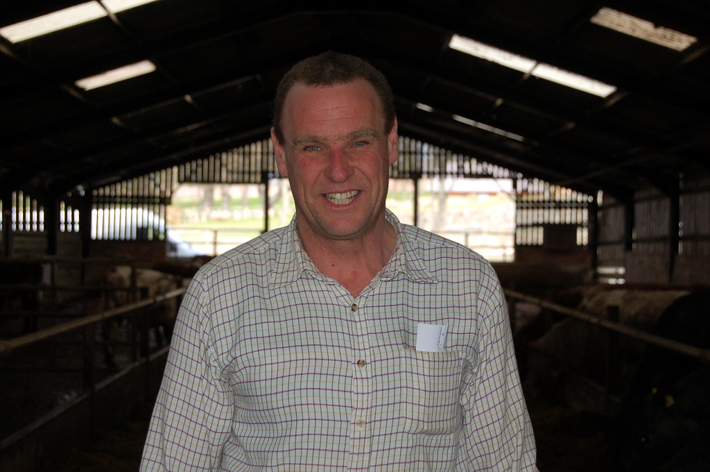 John Rowell, farm manager at Dumfries House