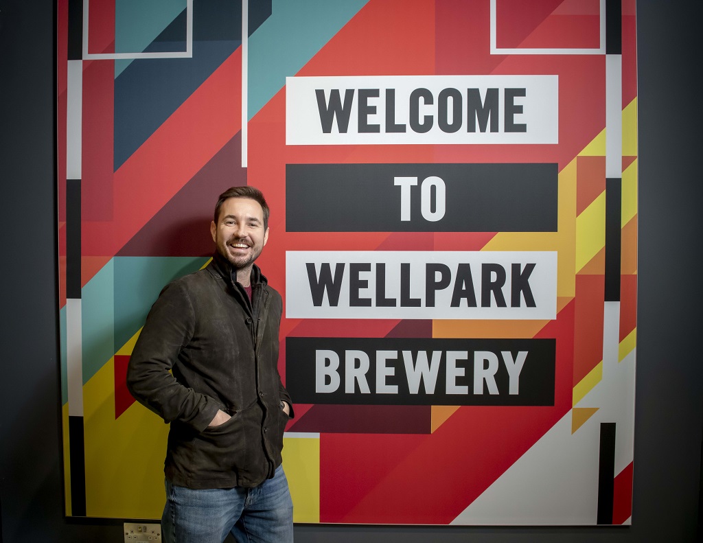 Martin Compston visits the Wellpark Brewery in Glasgow