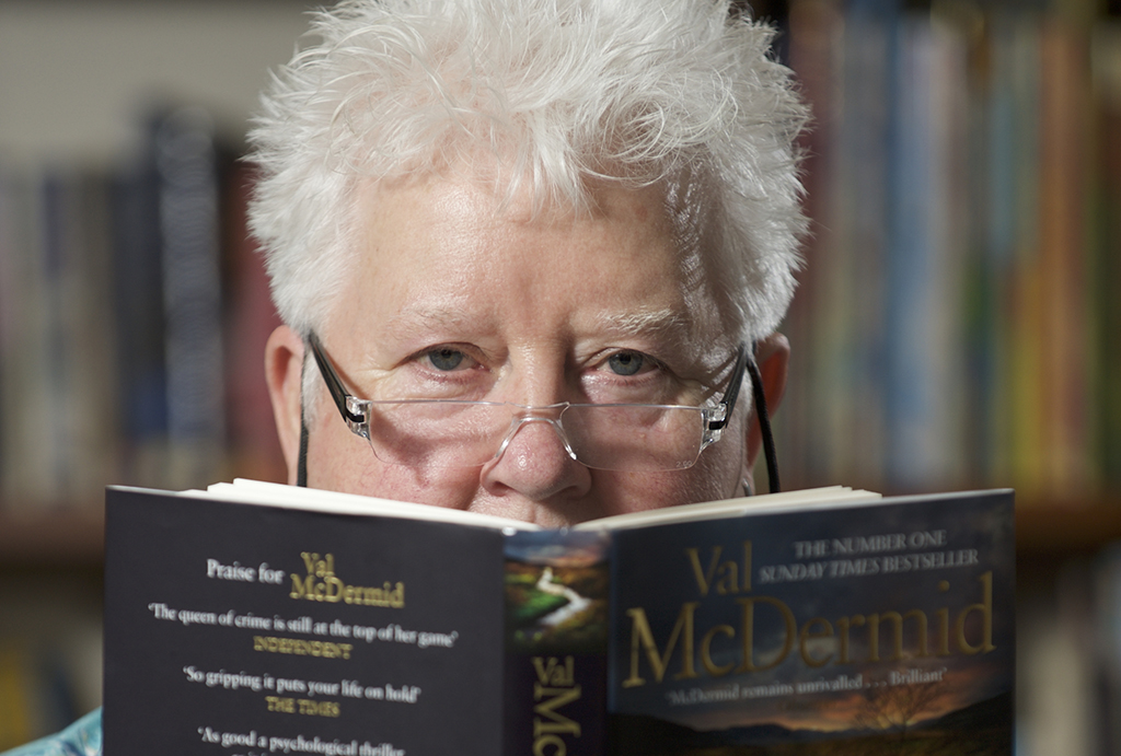 Val McDermid is delighted with her new role (Photo: Rob McDougall)