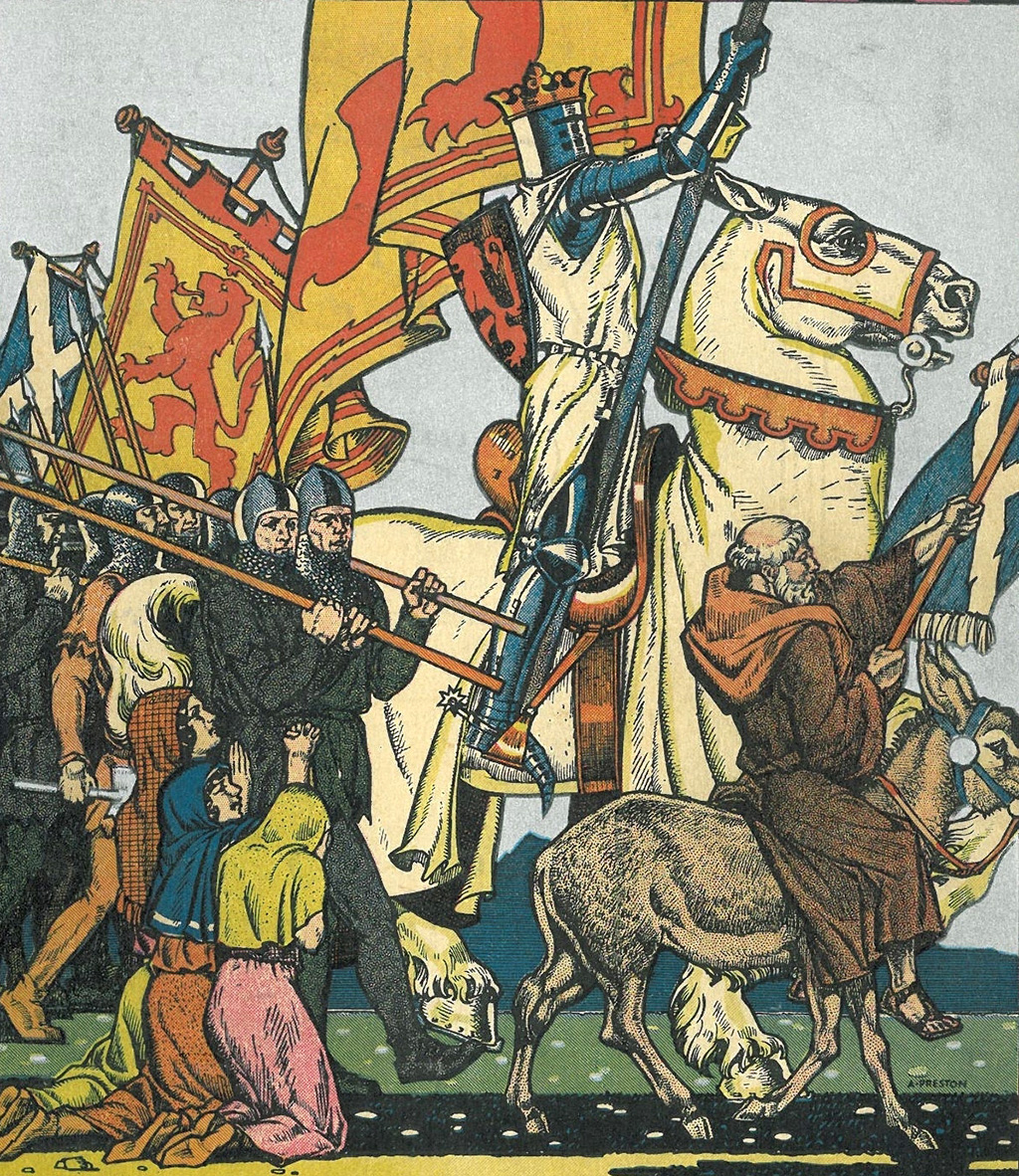 Gilbert MacMillan
fought alongside Robert the Bruce at Bannockburn