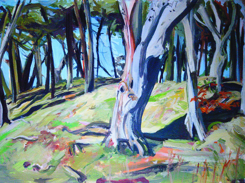 One of Louise Allardyce's paintings