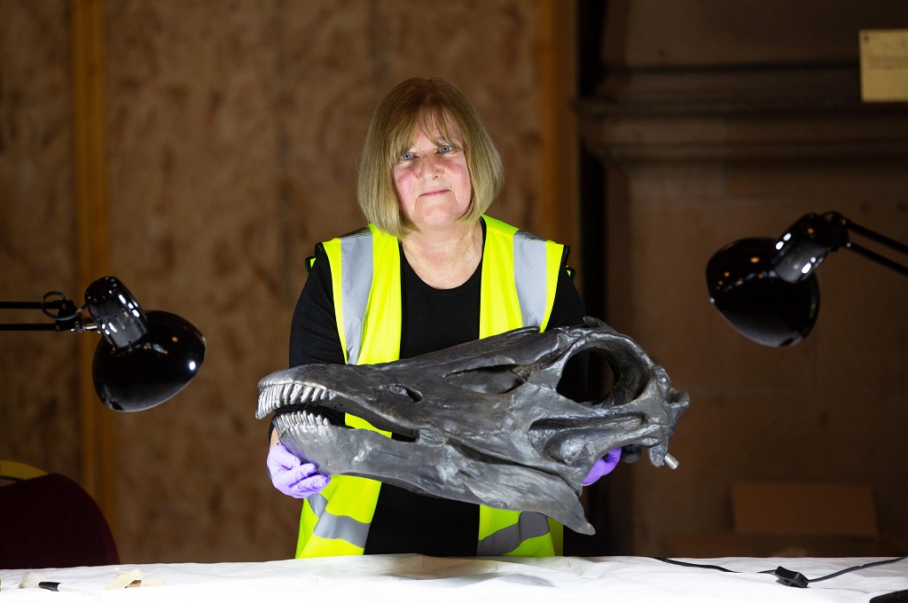 Natural History Museum conservator Lorraine Cornish