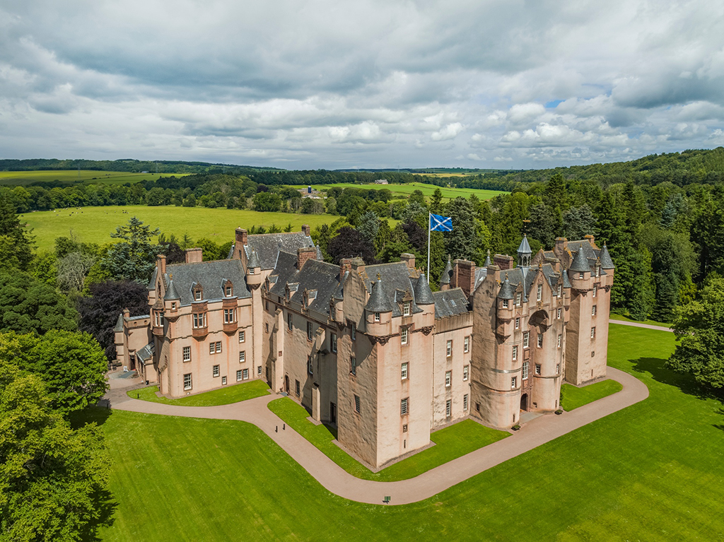 Fyvie Castle Garden &amp; Estate is taking part in the snowdrop festival