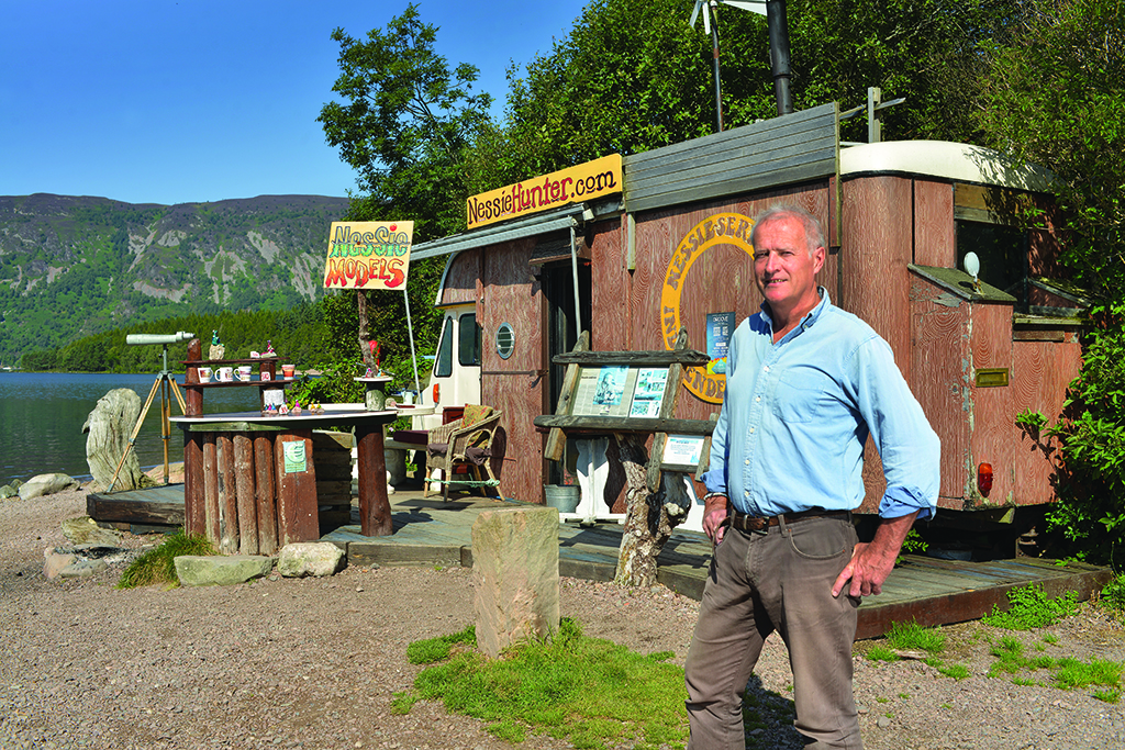 Steve Feltham at Loch Ness (Photo: Angus Blackburn)