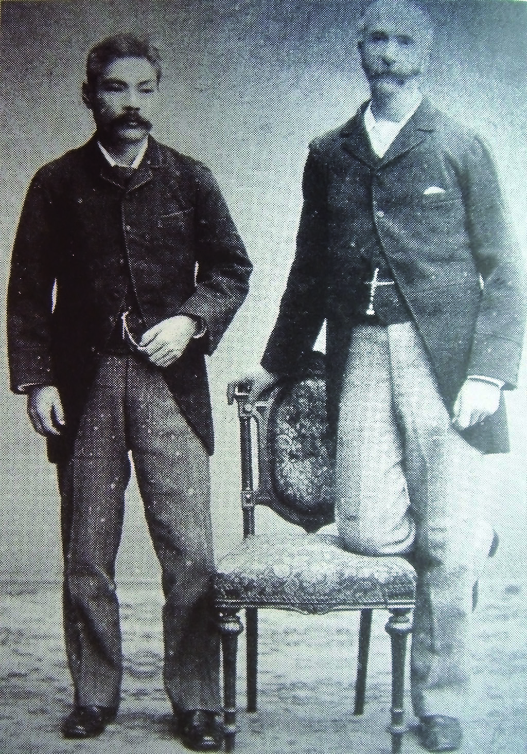 Glover with Iwasaki Yanosuke, one of Mitsubishi’s founders