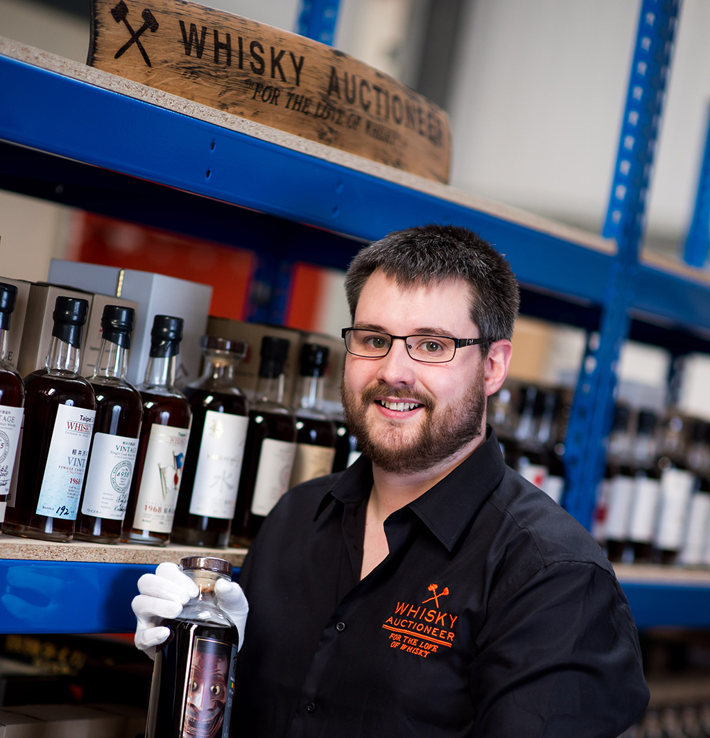 Iain McClune, managing director of Whisky Auctioneer (Photo: Fraser Band)