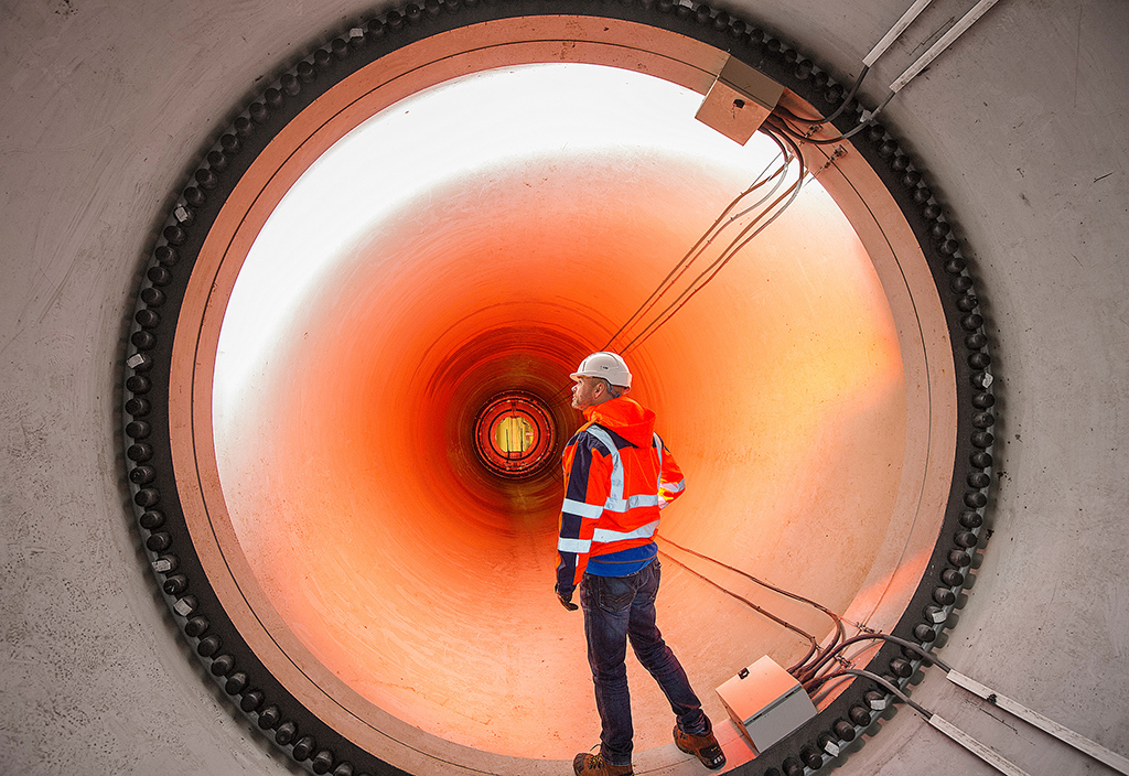 Maintenance at the Falkirk Wheel