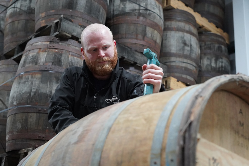 Isle of Raasay head distiller Iain Robertson