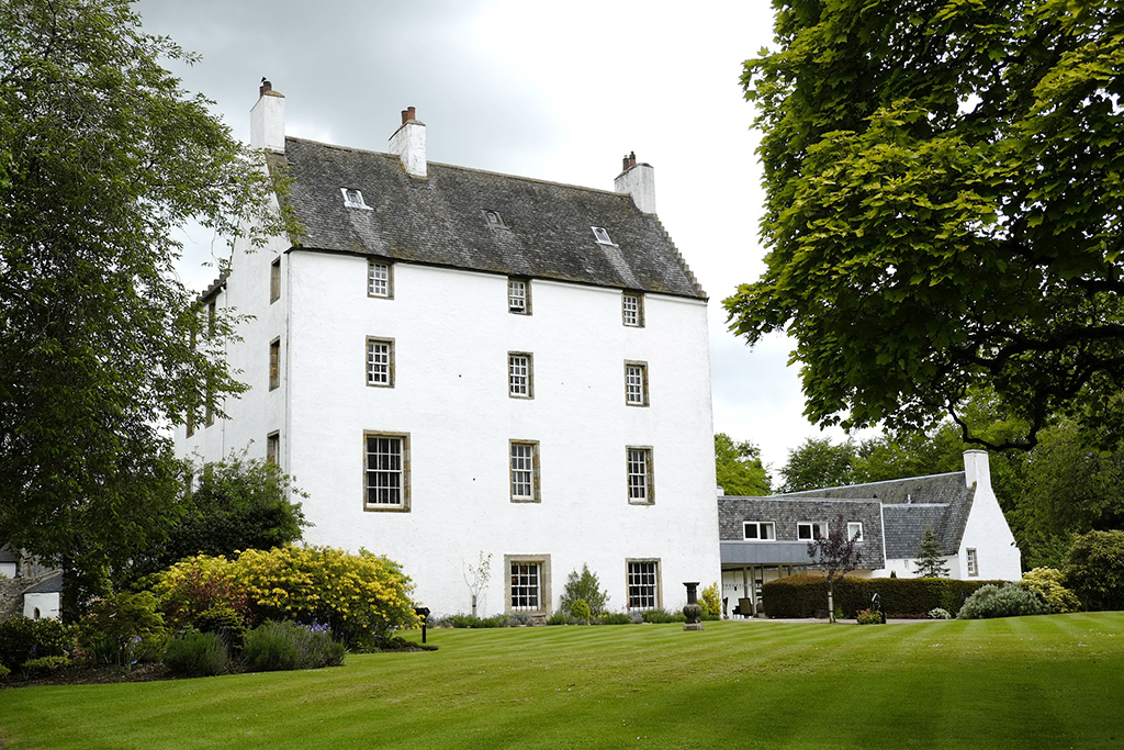 Mary Queen of Scots was regularly entertained at Houstoun Manor House