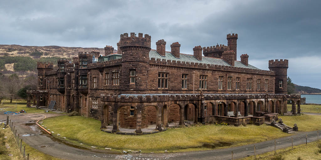 Kinloch Castle on the Isle of Rum