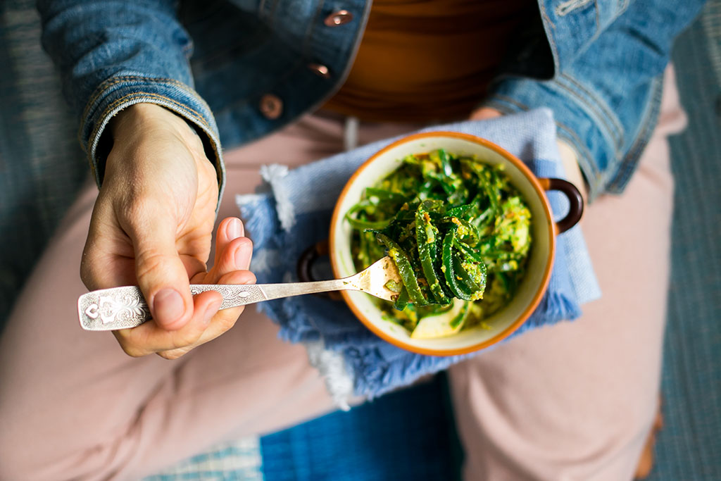 A seaweed salad