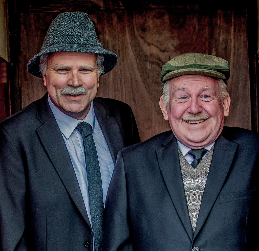 Greg Hemphill (left) and Ford Kiernan as Jack and Victor in Still Game (Photo: Alan Peebles)